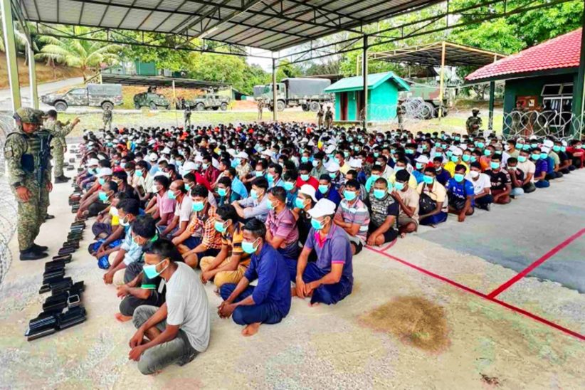 মালয়েশিয়ার থানায় অভিযোগ করতে গিয়ে বাংলাদেশি ১৭১ কর্মী আটক