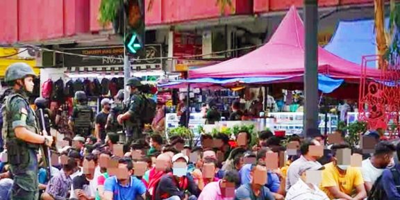 মালয়েশিয়ার ‘মিনি ঢাকা’ খ্যাত এলাকায় সাঁড়াশি অভিযানে ৫০০ গ্রেপ্তার