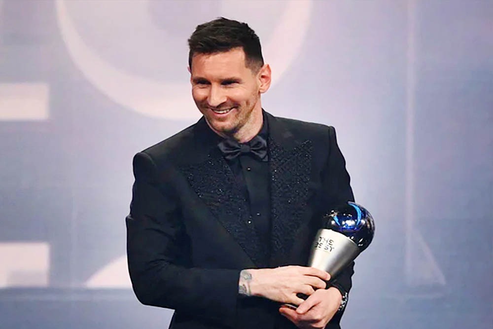 আবারও ফিফার বর্ষসেরার তালিকায় লিওনেল মেসি
