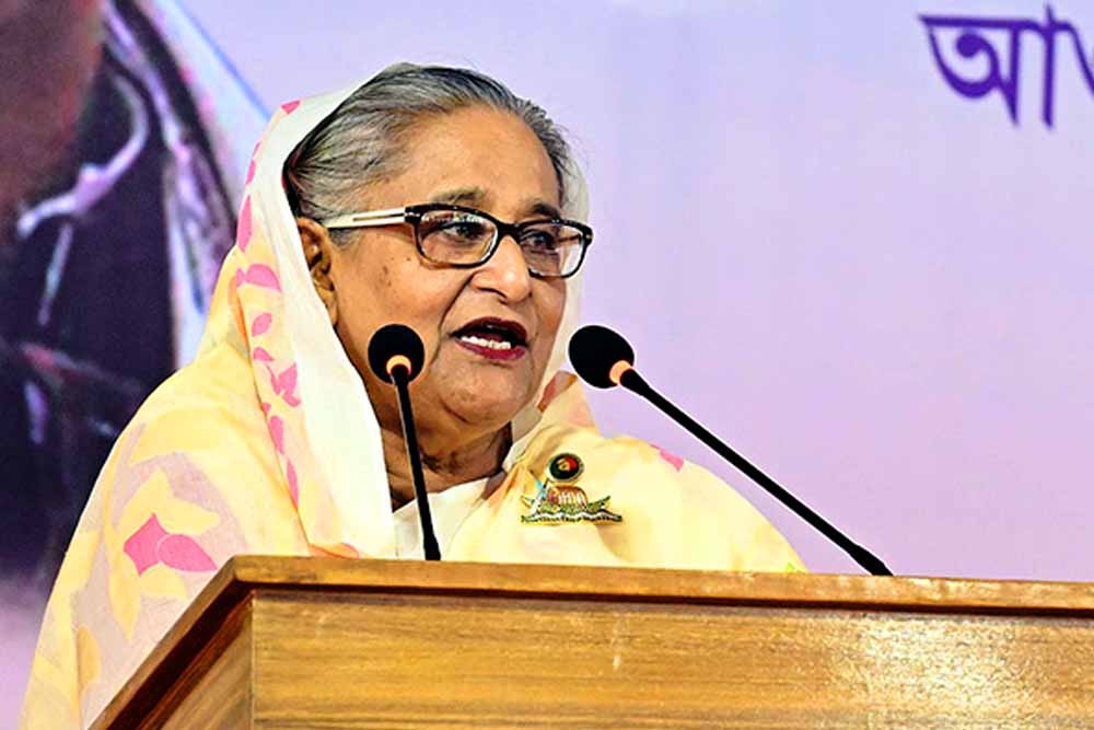জনগণের ভাগ্য পরিবর্তনের প্রয়োজনে বুকের রক্ত ঢেলে দেবো: শেখ হাসিনা