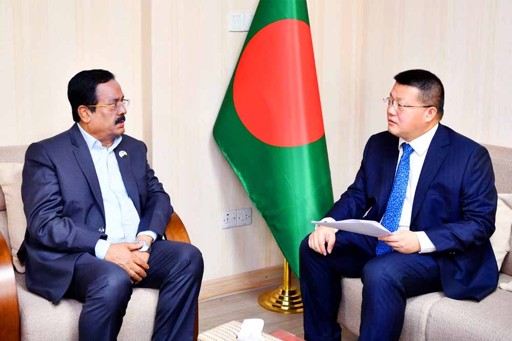 বাংলাদেশে চীনের উদ্যোক্তাদের বস্ত্র ও পাট খাতে বিনিয়োগের আহবান মন্ত্রীর