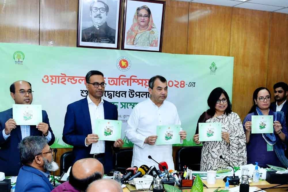 শিক্ষার্থীদের সচেতন করতে ওয়াইল্ডলাইফ অলিম্পিয়াডের আয়োজন : সাবের হোসেন চৌধুরী