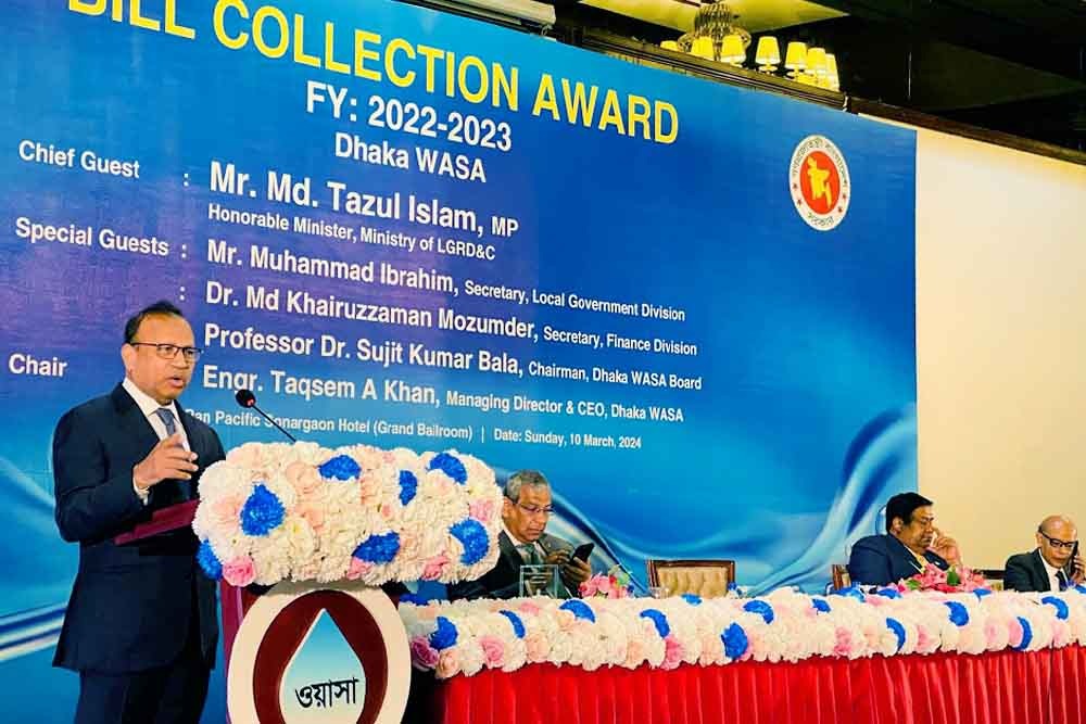 ভর্তুকি হ্রাস করে প্রতিষ্ঠানগুলোকে স্বাবলম্বী হতে হবে: স্থানীয় সরকার মন্ত্রী