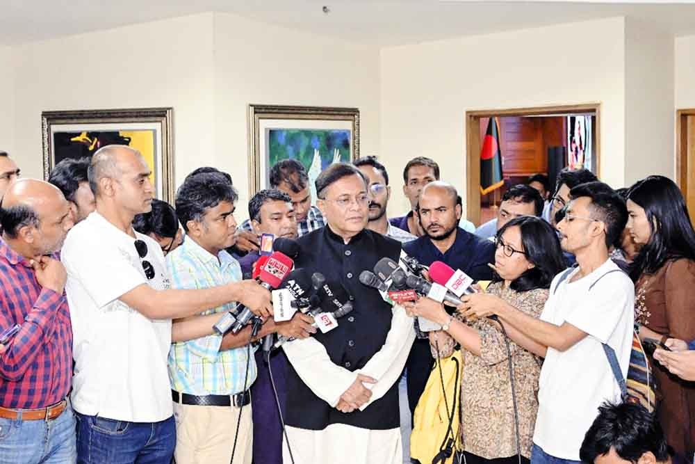 বিএনপির নাশকতার মুখেও নির্বাচন সুষ্ঠু ও শান্তিপূর্ণ হয়েছে : পররাষ্ট্রমন্ত্রী