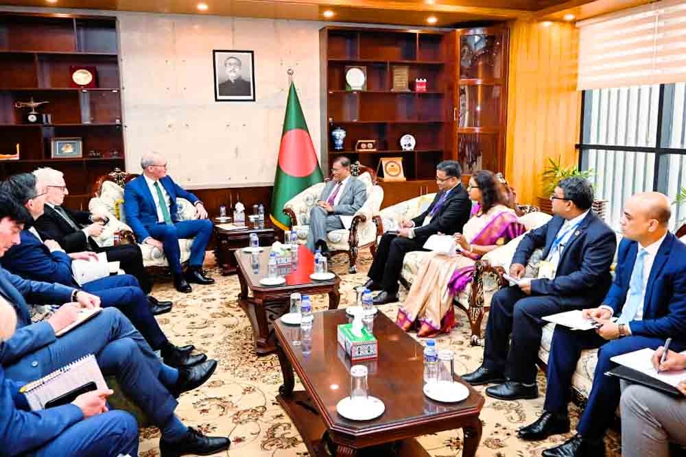 পররাষ্ট্রমন্ত্রীর সাথে আয়ারল্যান্ডের এন্টারপ্রাইজ, বাণিজ্য ও কর্মসংস্থান মন্ত্রীর বৈঠক