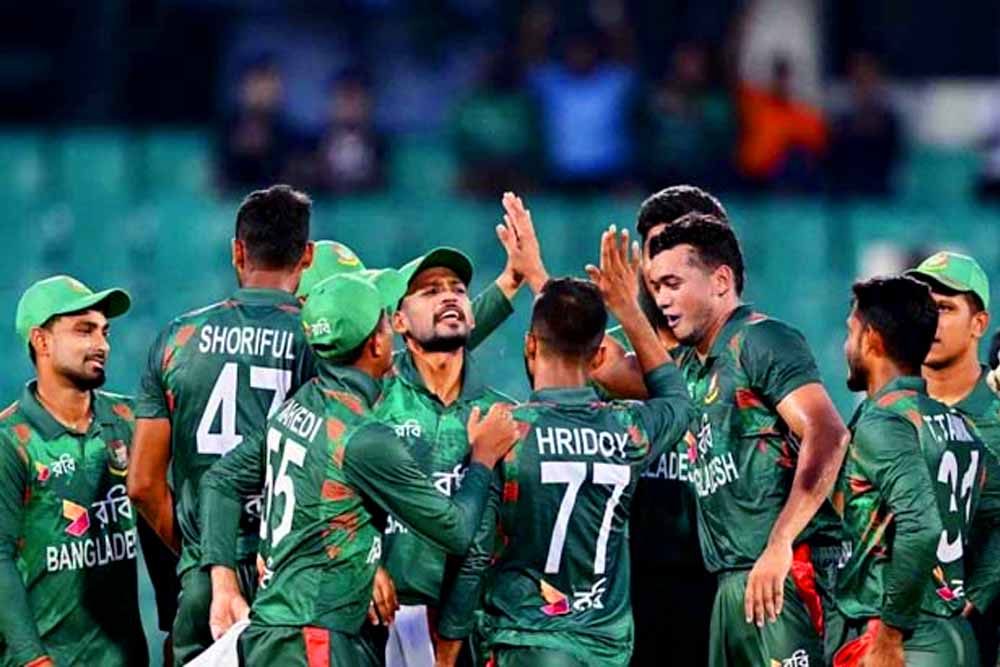 জিম্বাবুয়েকে হারিয়ে টাইগারদের সিরিজ জয়