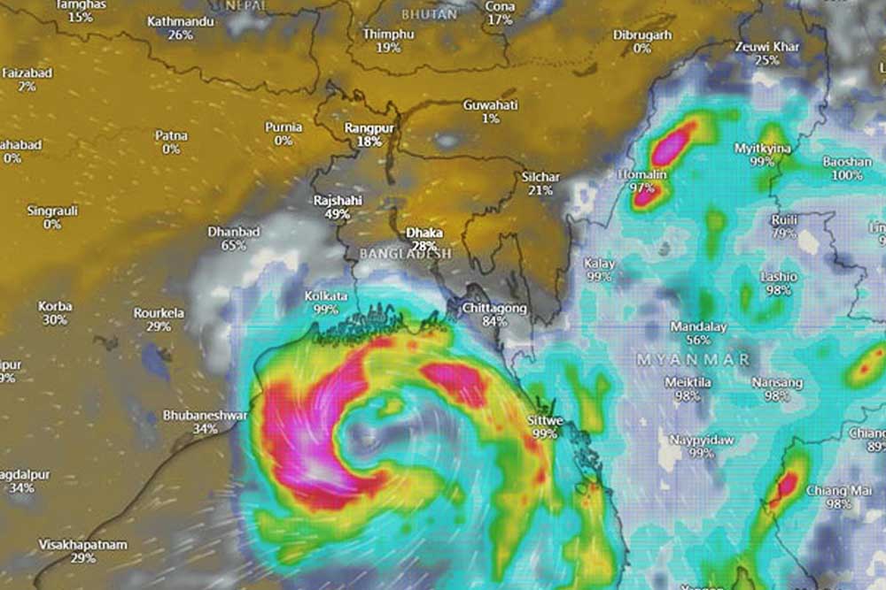 ১০ নম্বর মহাবিপৎসংকেত দেওয়া হয়েছে পায়রা, মোংলা বন্দরসহ ৯ জেলায়