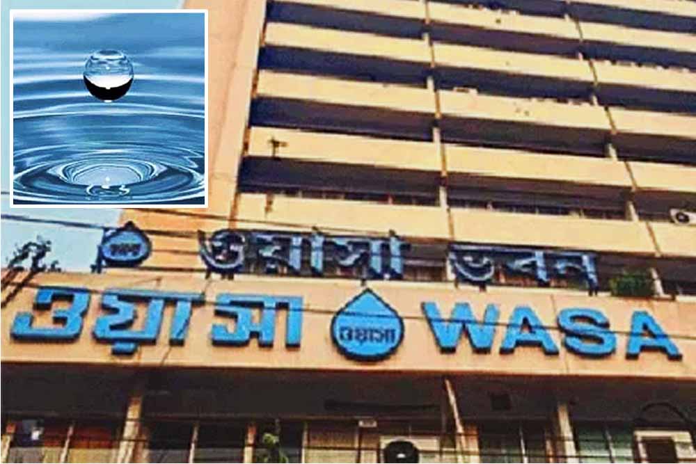 পানির দাম ১০ শতাংশ বাড়াল ঢাকা ওয়াসা