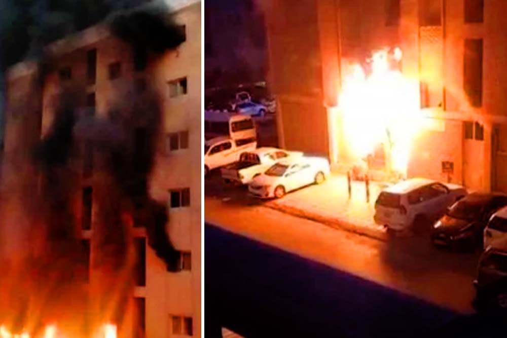 কুয়েতে শ্রমিকদের আবাসিক ভবনে আগুন, নিহত বেড়ে ৪১