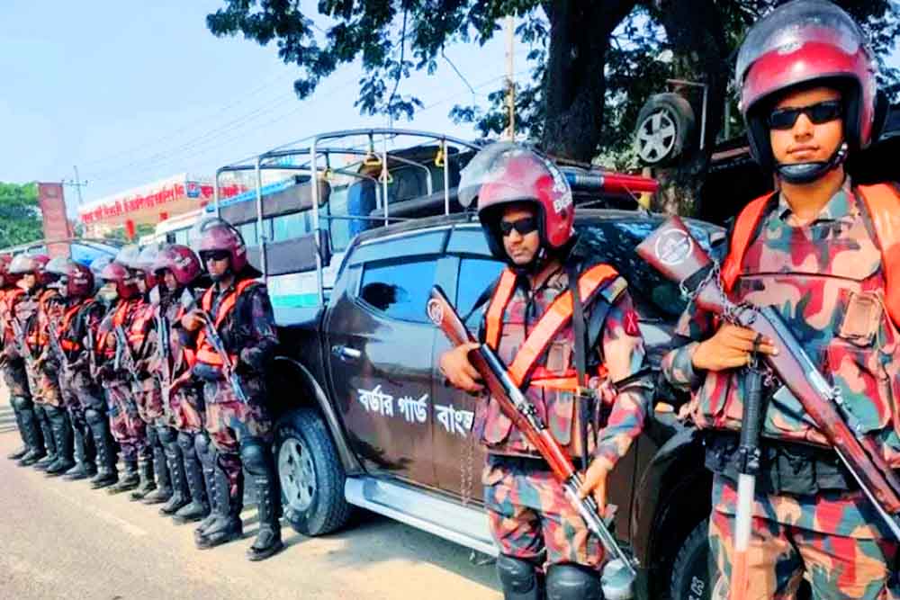 ঢাকা, চট্টগ্রাম, বগুড়া ও রাজশাহীতে বিজিবি মোতায়েন