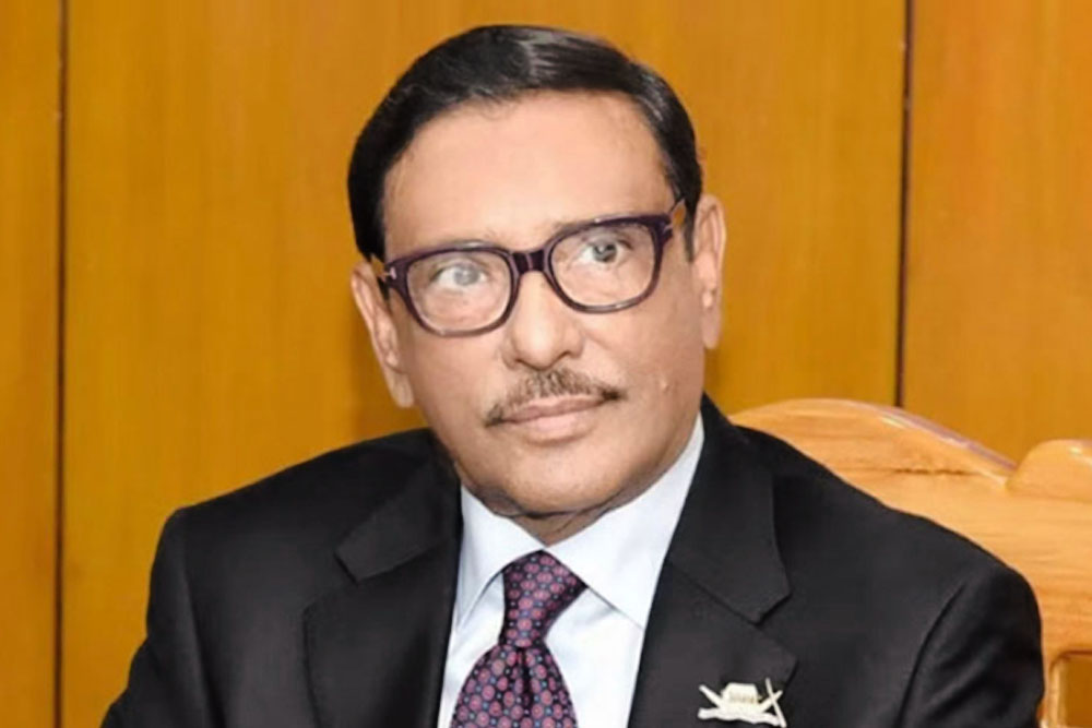 মেট্রোরেল কবে চালু হবে তা নির্দিষ্ট করে বলা যাচ্ছে না: ওবায়দুল কাদের