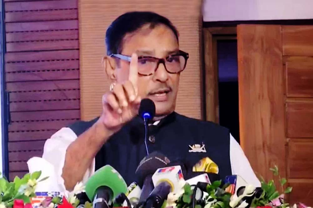 ভারত রাজনৈতিক ও চীন উন্নয়নের বন্ধু: ওবায়দুল কাদের