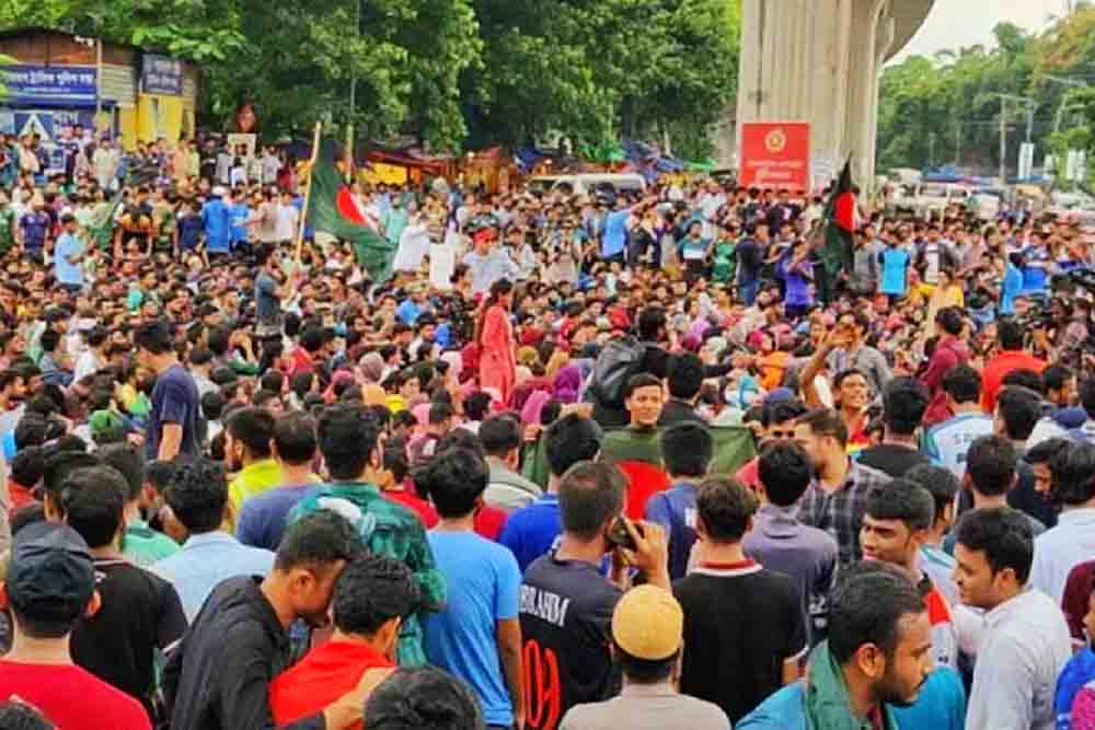 কোটা বাতিলের দাবিতে আবারও শাহবাগে অবরোধ