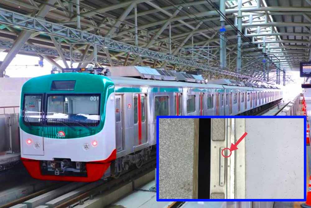 “বড়ইয়ের” বিচির কারণে মেট্রোরেলের দরজা বন্ধ হচ্ছিলো না