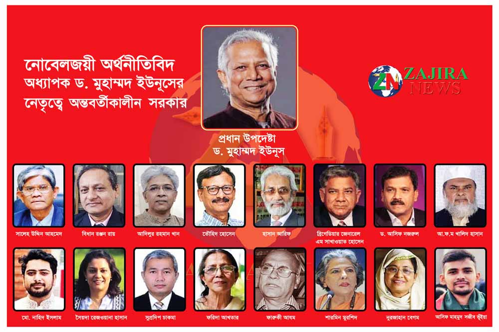 অন্তর্বর্তীকালীন সরকারে কে কোন মন্ত্রণালয়ের দায়িত্ব পেলেন