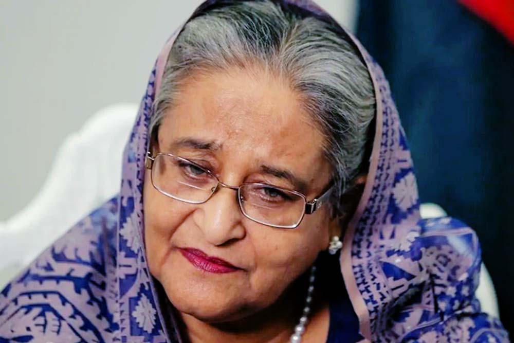 নীরবতা ভেঙ্গে মুখ খুললেন শেখ হাসিনা, পতনের জন্য দুষলেন যুক্তরাষ্ট্রকে