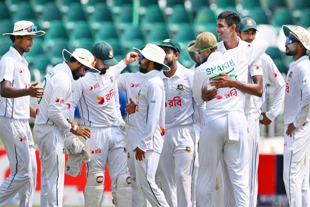 পাকিস্তানকে ধবলধোলাই করে ঐতিহাসিক সিরিজ বাংলাদেশের