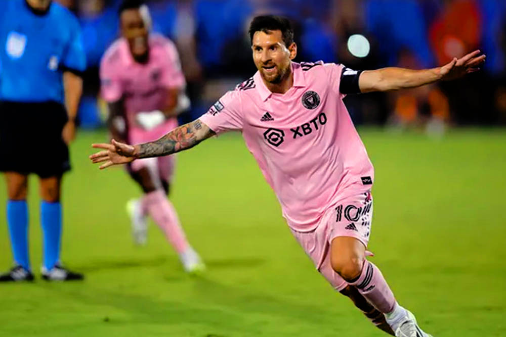 ২ মাস পর ফিরেই ২ গোল মেসির, জিতল মায়ামি