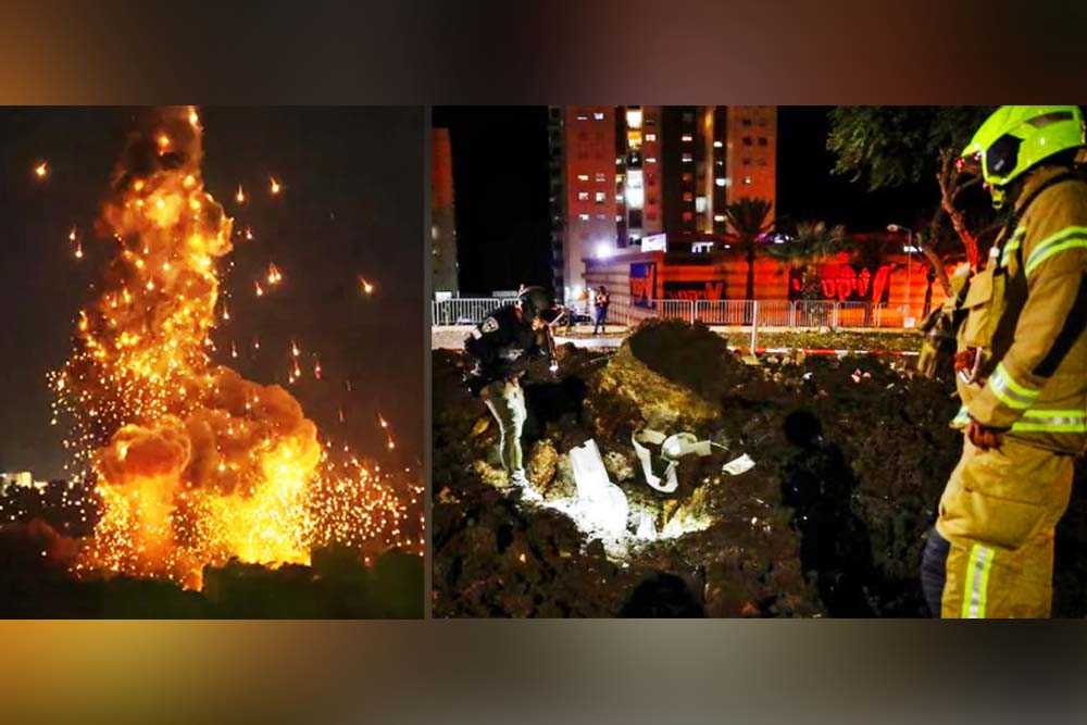 ইসরায়েলে হিজবুল্লাহর রকেট হামলায় আহত ১০