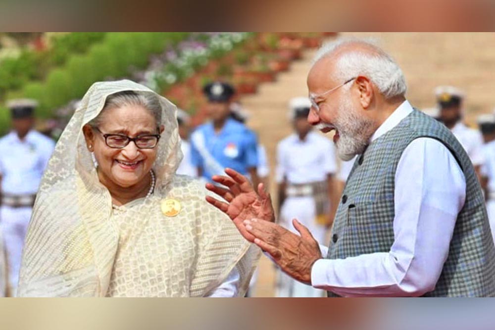 কড়া নিরাপত্তায় নয়াদিল্লির বাংলোয় আছেন হাসিনা: খবর দ্য প্রিন্টের