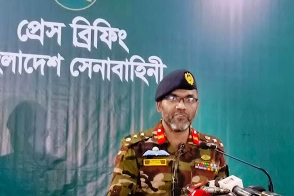 অস্থিতিশীল পরিবেশ তৈরির পেছনে ইন্ধনদাতা রয়েছে: সেনাবাহিনী
