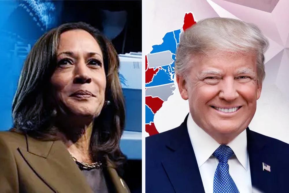 ট্রাম্প ২৪৮, কমলা ২১৬