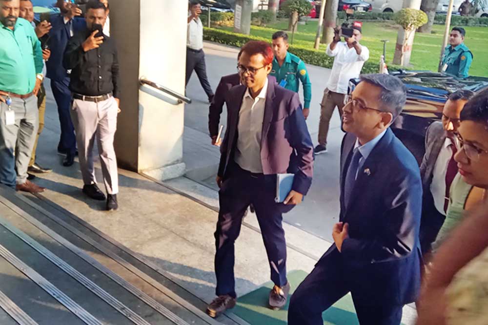 পররাষ্ট্র মন্ত্রণালয়ে ভারতীয় হাইকমিশনার প্রণয় ভার্মাকে তলব