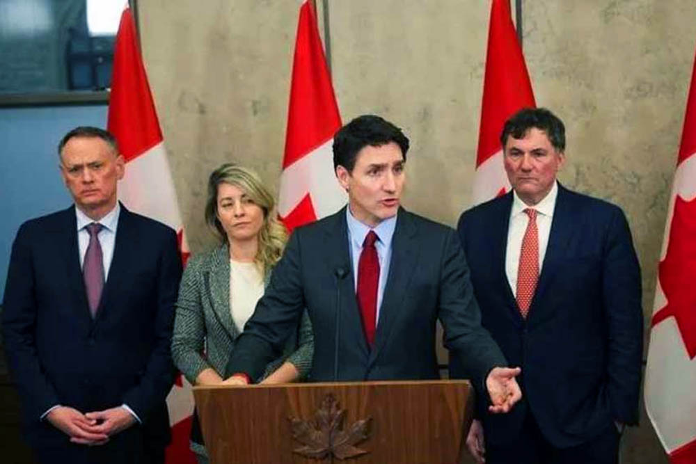 যুক্তরাষ্ট্রের শুল্ক আরোপের পর পাল্টা ব্যবস্থার ঘোষণা কানাডার