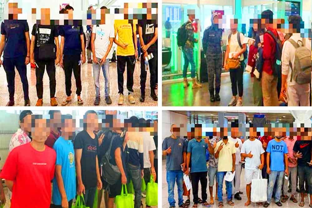 ২৮ বাংলাদেশিসহ ১৩১ বন্দিকে তাদের নিজ দেশে ফেরত পাঠাল মালয়েশিয়া