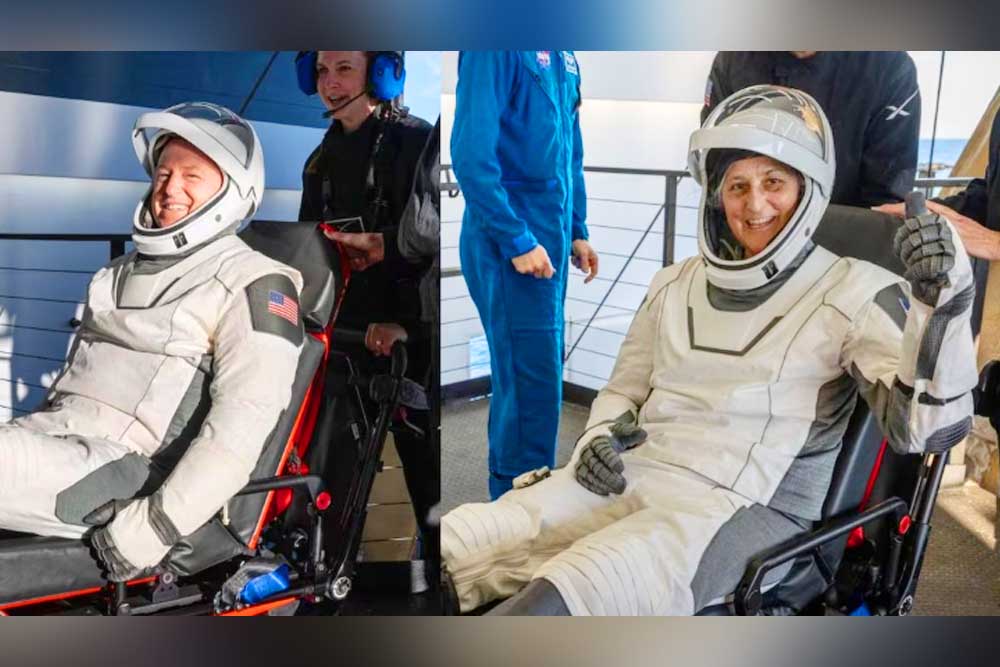 ৯ মাস পর পৃথিবীতে ফিরে বুক ভরে নিঃশ্বাস নিলেন সুনিতা-বুচ