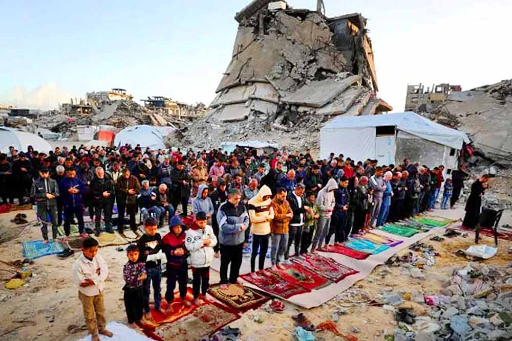 ঈদের দিন গাজায় ইসরায়েলি হামলা, নিহত ৬৪