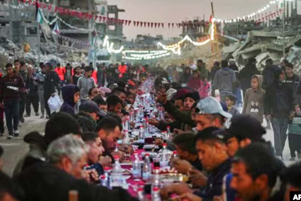 যুদ্ধে বিধ্বস্ত ফিলিস্তিনের মানুষ রোজা করছেন দুঃখ ও শোকের আবহে