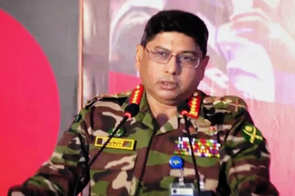 দেশে কোনো জরুরি অবস্থা জারি করা হয়নি: সেনাপ্রধান