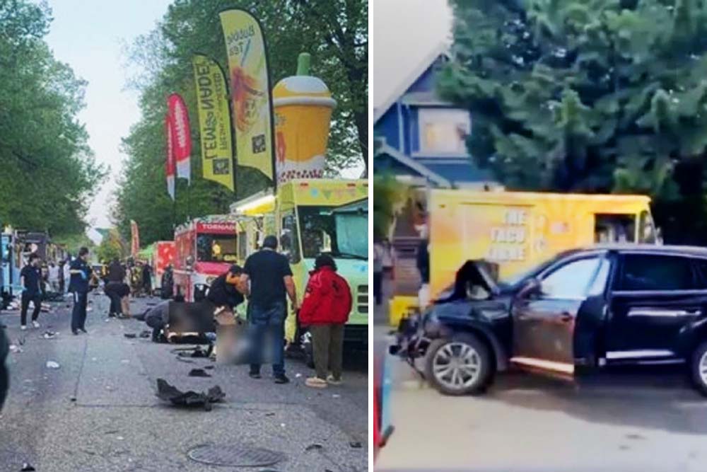 কানাডায় উৎসবে গাড়ি নিয়ে হামলা, অনেক হতাহতের আশঙ্কা