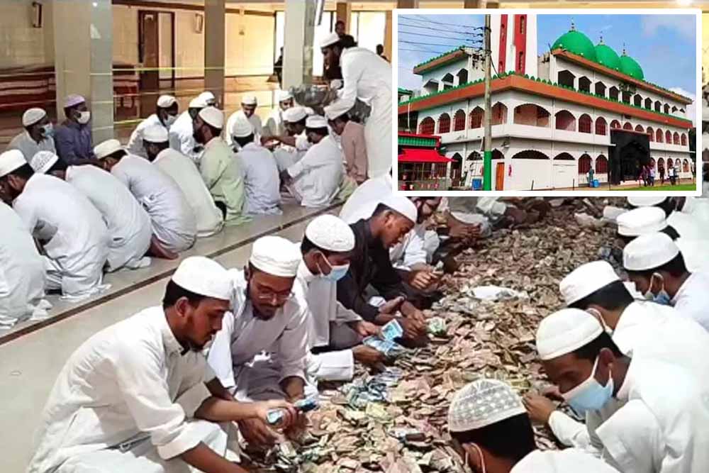 পাগলা মসজিদের দানবাক্সে পাওয়া গেলো ৯ কোটি ১৭ লাখ টাকা