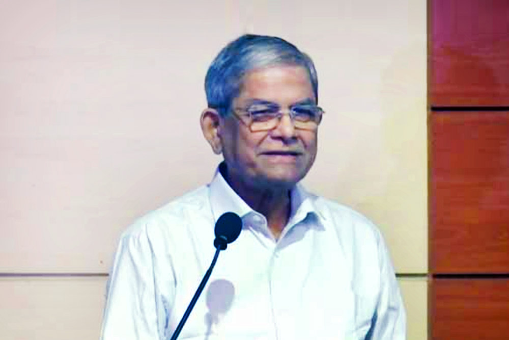 ট্রাম্প-মোদি-শি এসে কিছু করে দিয়ে যাবে না: মির্জা ফখরুল