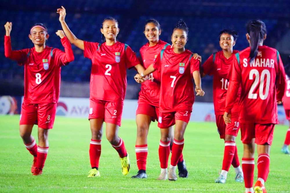 তুর্কমেনিস্তানকে ৭ গোলে উড়িয়ে অপরাজিত বাংলাদেশ