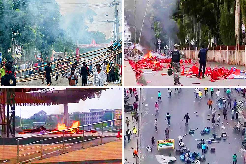 রণক্ষেত্র গোপালগঞ্জ, সমাবেশ শেষে এনসিপির নেতা-কর্মীদের ঘিরে হামলা, ১৪৪ ধারা জারি