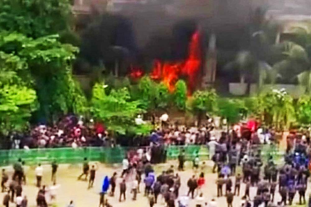 উত্তরায় মাইলস্টোন স্কুলের ভবনে বিমান বিধ্বস্ত : বার্ন ইনস্টিটিউটে ভর্তি ৬০