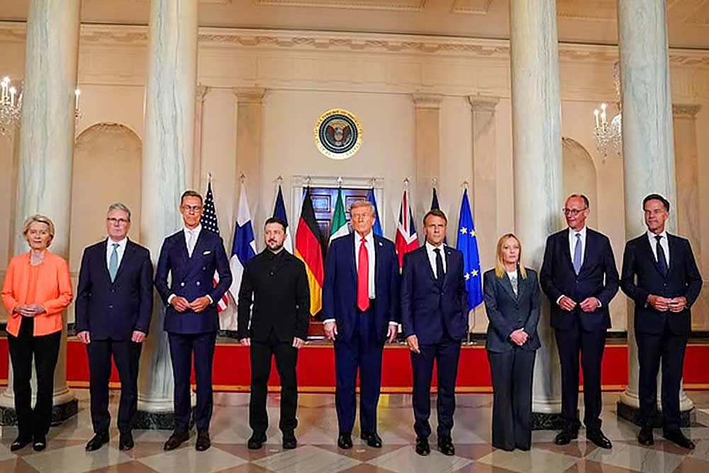 ইউক্রেনের সমাধান মিলল না,  ট্রাম্প–ইউরোপীয় নেতাদের বৈঠকেও