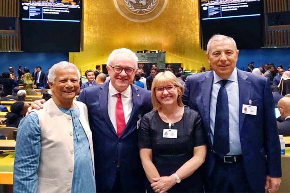 জাতিসংঘ সদর দপ্তরে শীর্ষ বিশ্বনেতাদের সঙ্গে প্রধান উপদেষ্টার বৈঠক