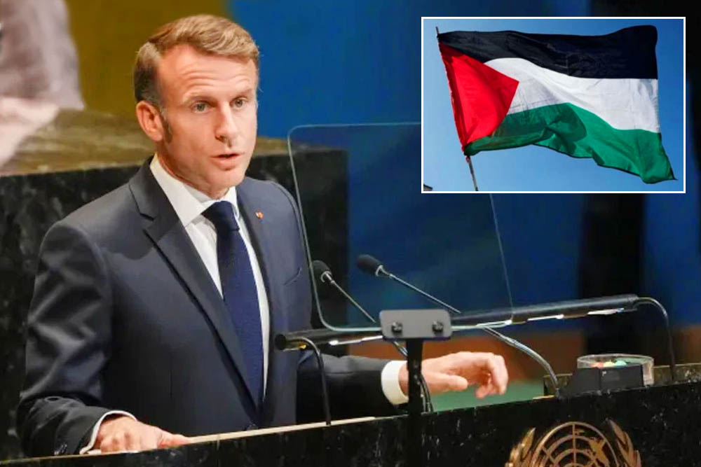 ফিলিস্তিনকে আনুষ্ঠানিকভাবে স্বীকৃতি দিল ফ্রান্স
