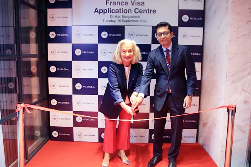 বাংলাদেশে ফ্রান্স ভিসাসেবা চালু করলো ভিএফএস গ্লোবাল