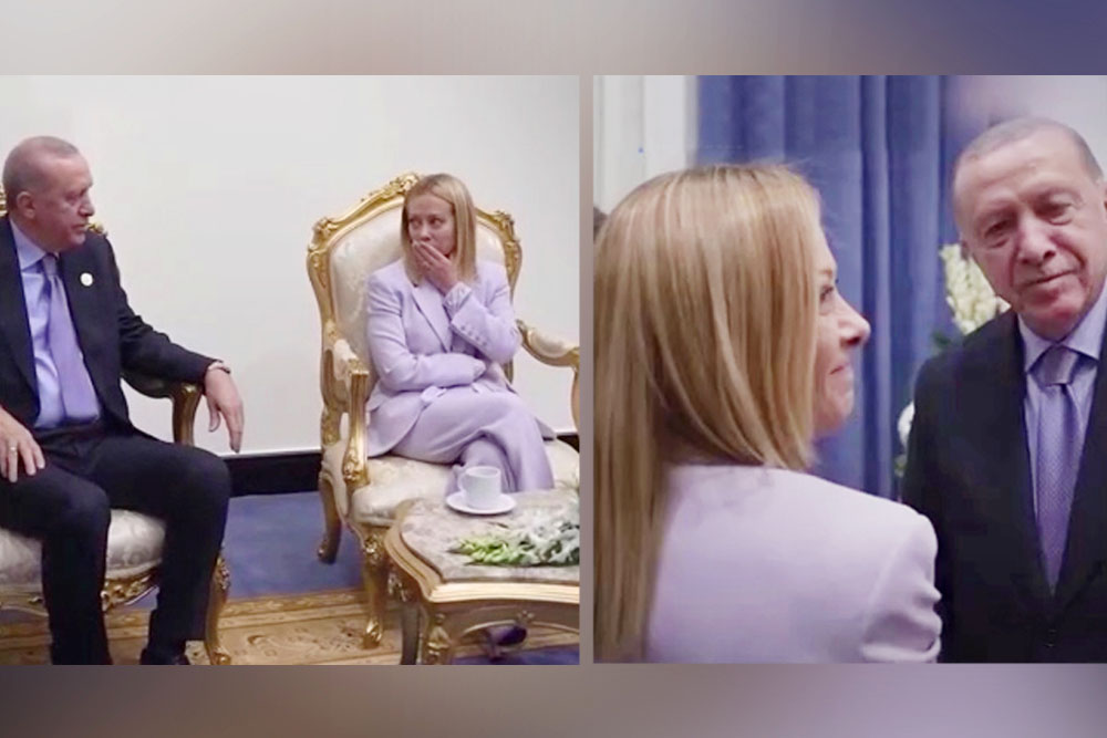 ইতালির প্রধানমন্ত্রীকে ধূমপান ছাড়তে বললেন এরদোয়ান