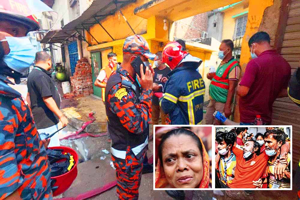 মিরপুরে আগুন : পুড়ে অঙ্গার ১৬ প্রাণ,  ছাদে ছিল তালা