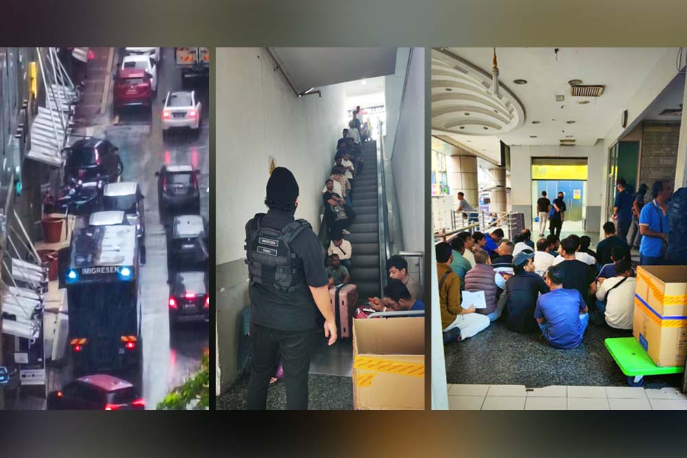 কুয়ালালামপুরে ইমিগ্রেশনের অভিযানে বাংলাদেশিসহ আটক ১২৪ অবৈধ অভিবাসী