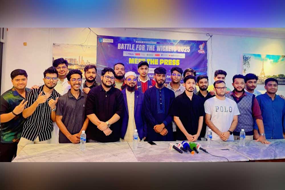 মালয়েশিয়ায় বাংলাদেশি শিক্ষার্থীদের উদ্যোগে ৮ দলের ক্রিকেট টুর্নামেন্ট