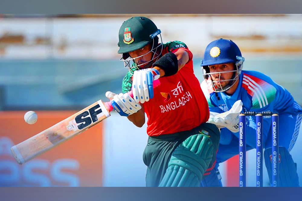 সুপার ওভারে ভারতকে হারিয়ে ফাইনালে বাংলাদেশ