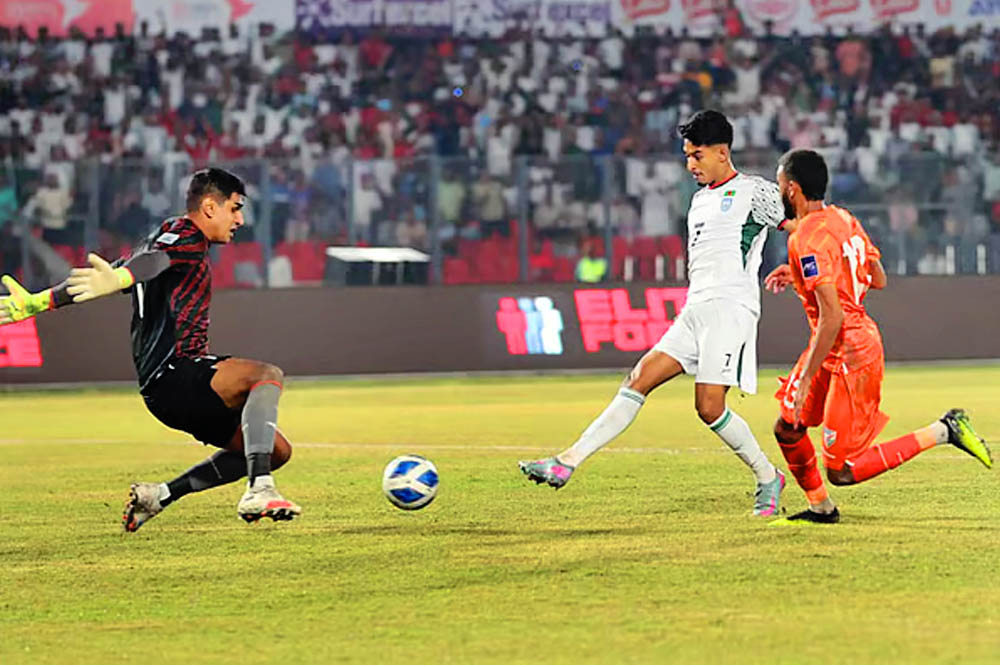 ফুটবলে ভারতের বিপক্ষে জয় পেল বাংলাদেশ, ২২ বছর পর