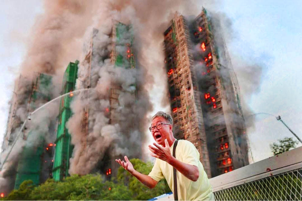 হংকংয়ে বহুতল ভবনে ভয়াবহ আগুনে মৃত্যু বেড়ে ৪৪, নিখোঁজ ২৭৯